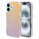 テレホンリース iPhone16 ケース カバー ウェーブ my.DECOR ホログラム