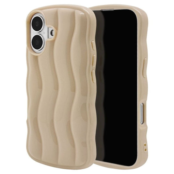 テレホンリース iPhone16 ケース カバー ソフトケース my.DECOR ベージュ