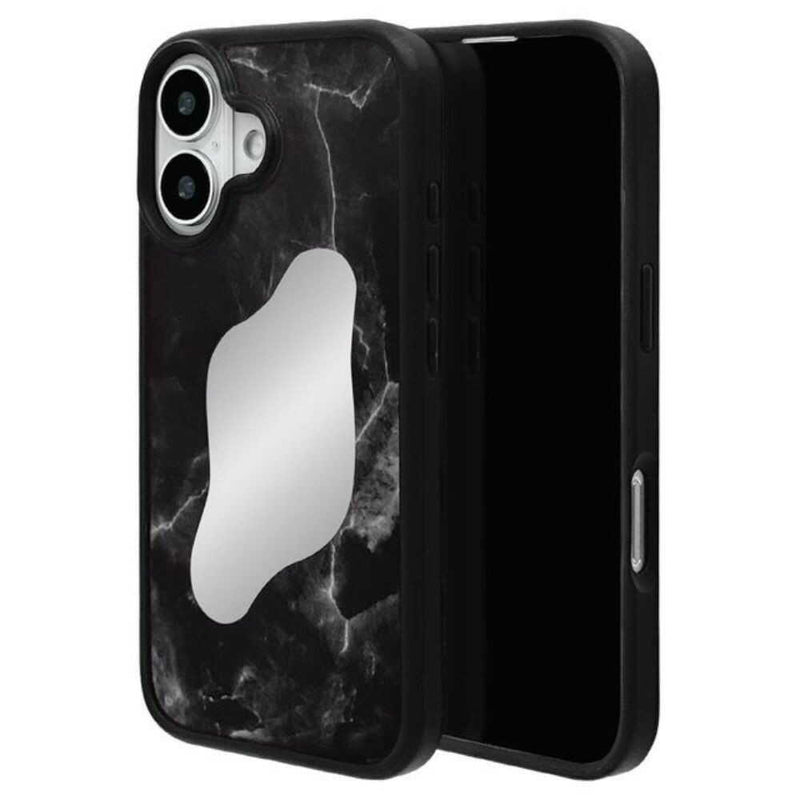 テレホンリース iPhone16 ケース カバー iLBe ブラック