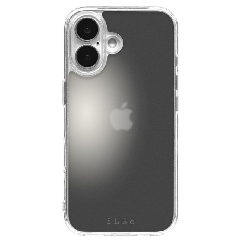 テレホンリース iPhone16 ケース カバー ワイヤレス充電対応 iLBe ブラック