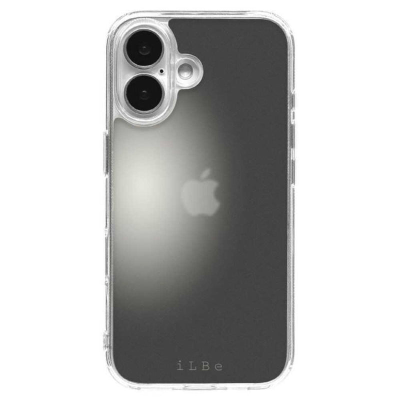 テレホンリース iPhone16 ケース カバー ワイヤレス充電対応 iLBe ブラック