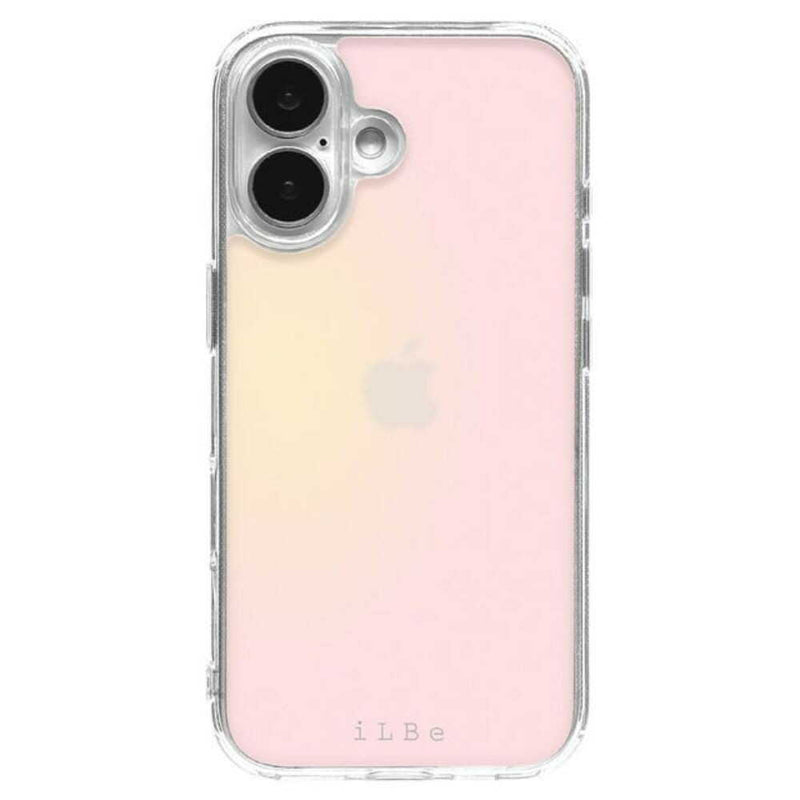 テレホンリース iPhone16 ケース カバー ワイヤレス充電対応 iLBe ピンク