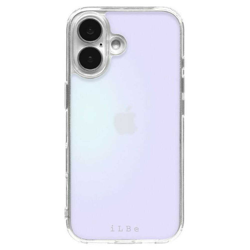 テレホンリース iPhone16 ケース カバー ワイヤレス充電対応 iLBe パープル