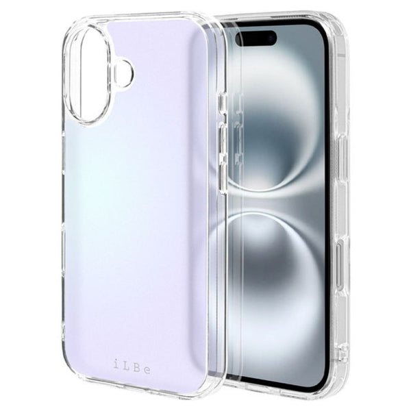 テレホンリース iPhone16 ケース カバー ワイヤレス充電対応 iLBe パープル