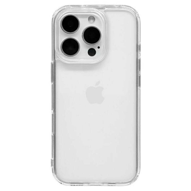 テレホンリース iPhone16Pro クリア TPU ストラップホール ワイヤレス充電対応
