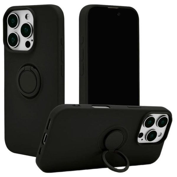 テレホンリース iPhone16Pro ケース カバー ブラック