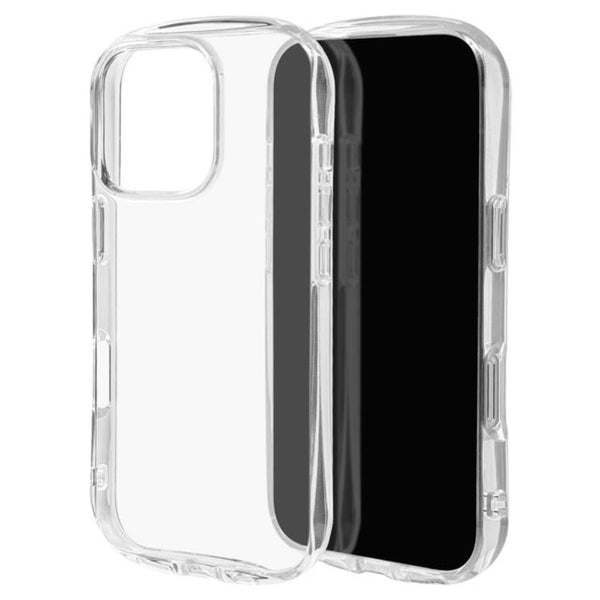 テレホンリース iPhone16Pro ソフトケース TPU クリア 極厚