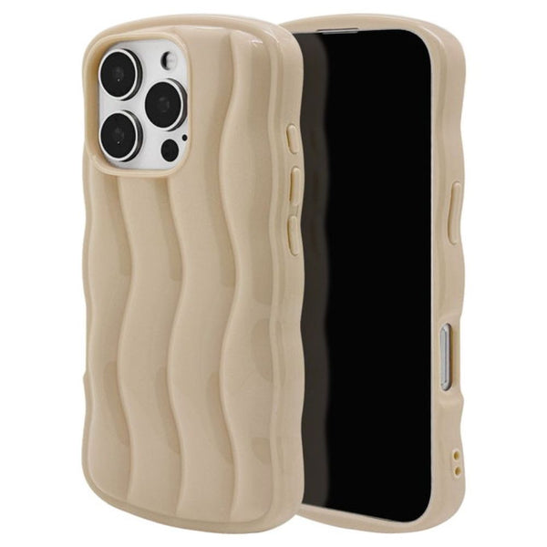テレホンリース iPhone16Pro ソフトケース TPU ベージュ