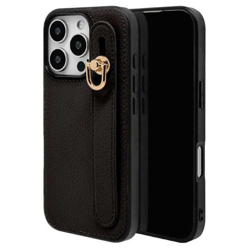 テレホンリース iPhone16Pro TPUバンパーケース ブラック