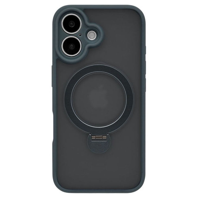 テレホンリース iPhone16 ケース カバー ZEROSAFE Shaft フロストネイビー