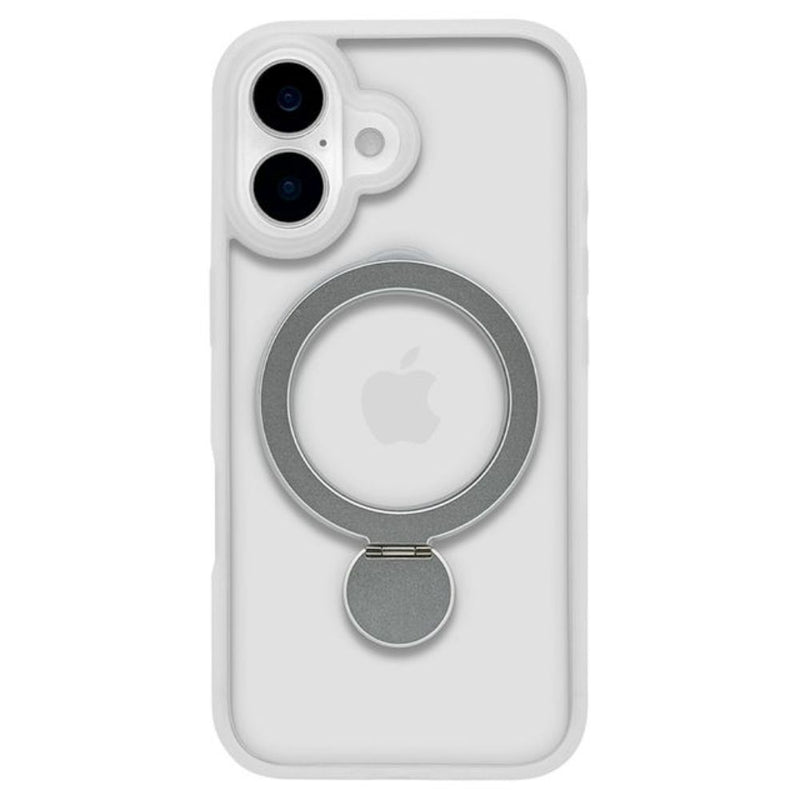 テレホンリース iPhone16 ケース カバー ZEROSAFE Shaft MagSafe対応 ホワイト