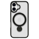 テレホンリース iPhone16 ケース カバー ZEROSAFE Shaft MagSafe対応 ブラック