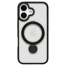 テレホンリース iPhone16 ケース カバー ZEROSAFE Shaft MagSafe対応 ブラック