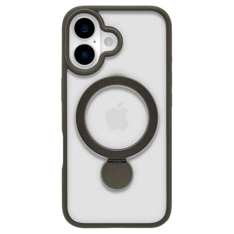 テレホンリース iPhone16 ケース カバー ZEROSAFE Shaft MagSafe対応 ナチュラル