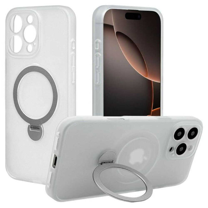 テレホンリース iPhone16ProMax ケースカバー ZEROSAFE フロストホワイト