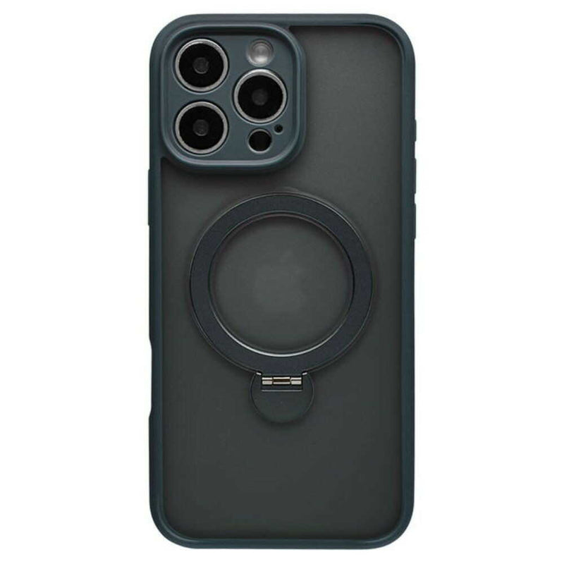 テレホンリース iPhone16ProMax ケースカバー ZEROSAFE フロストネイビー