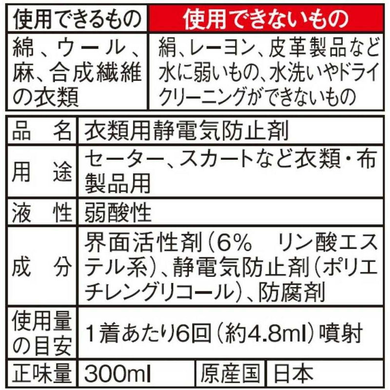 アイメディア 静電気＆花粉ガードスプレー 300ml