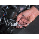 AE932 KTC ホースクリッププライヤ ショートベントタイプ メーカー直送 ▼返品・キャンセル不可【他商品との同時購入不可】