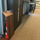 TCFEB TRUSCO 消火器カバー ウォールナット メーカー直送 ▼返品・キャンセル不可【他商品との同時購入不可】