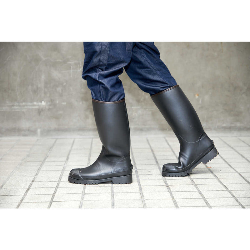 TRUSCO 防寒レインブーツ ブラック M メーカー直送 ▼返品・キャンセル不可【他商品との同時購入不可】