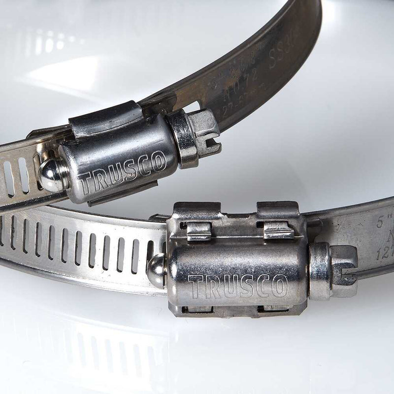 TRUSCO ホースバンド オールSUS 普及 10個入 メーカー直送 ▼返品・キャンセル不可【他商品との同時購入不可】