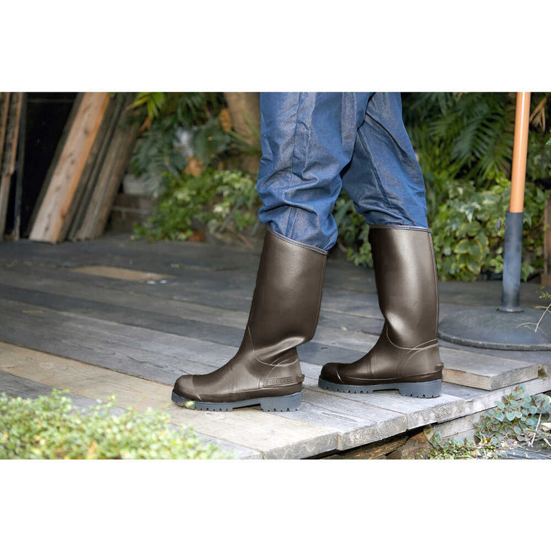 TRUSCO 防寒レインブーツ ブラウン M メーカー直送 ▼返品・キャンセル不可【他商品との同時購入不可】