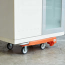 TRUSCO 樹脂台車 カルティオミニ weego ブラック 【直送品】 返品・キャンセル・他商品と同時購入は不可