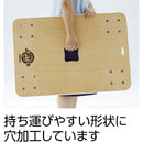 TRUSCO 木製平台車 ジュピター 800X550 φ75 【直送品】 返品・キャンセル・他商品と同時購入は不可