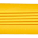 屋内外用段差解消スロープ H25XW70XL1000 黄 メーカー直送 ▼返品・キャンセル不可【他商品との同時購入不可】