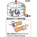 TRUSCO 送風機 ハンディジェット ハネ外径200mm メーカー直送 ▼返品・キャンセル不可【他商品との同時購入不可】