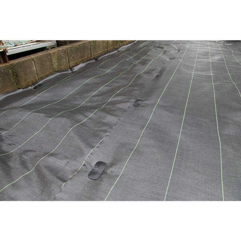 TRUSCO 防草シート 耐候3～5年 1M×50M メーカー直送 ▼返品・キャンセル不可【他商品との同時購入不可】