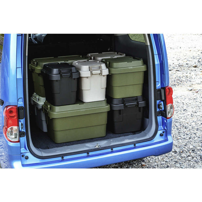 トランクカーゴ フラット天板仕様 50L グレー GYCF50 メーカー直送 ▼返品・キャンセル不可【他商品との同時購入不可】