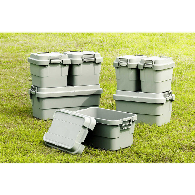 トランクカーゴ フラット天板仕様 50L グレー GYCF50 メーカー直送 ▼返品・キャンセル不可【他商品との同時購入不可】