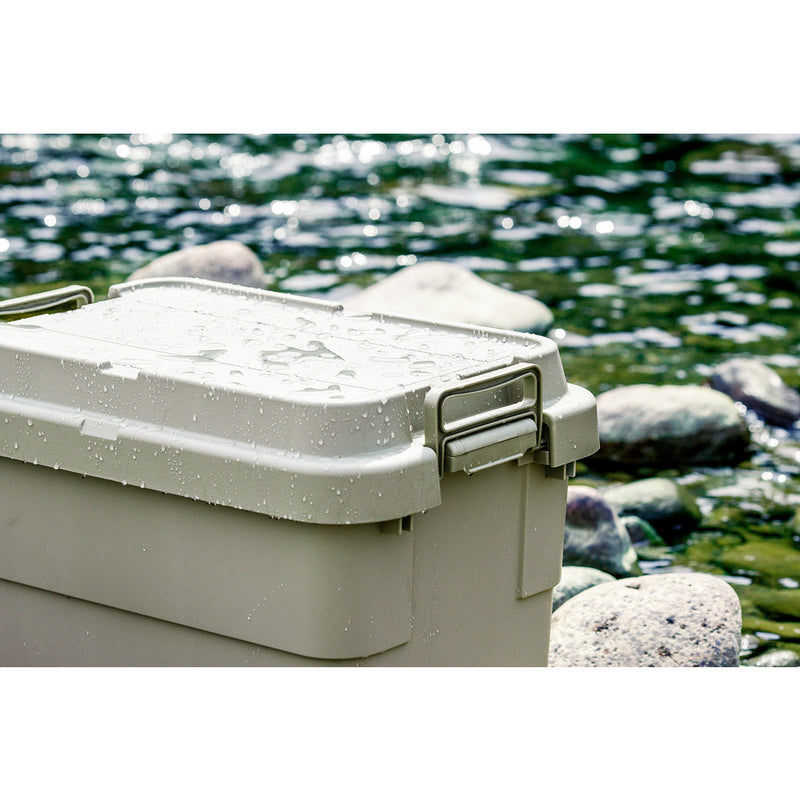 トランクカーゴ フラット天板仕様 50L グレー GYCF50 メーカー直送 ▼返品・キャンセル不可【他商品との同時購入不可】