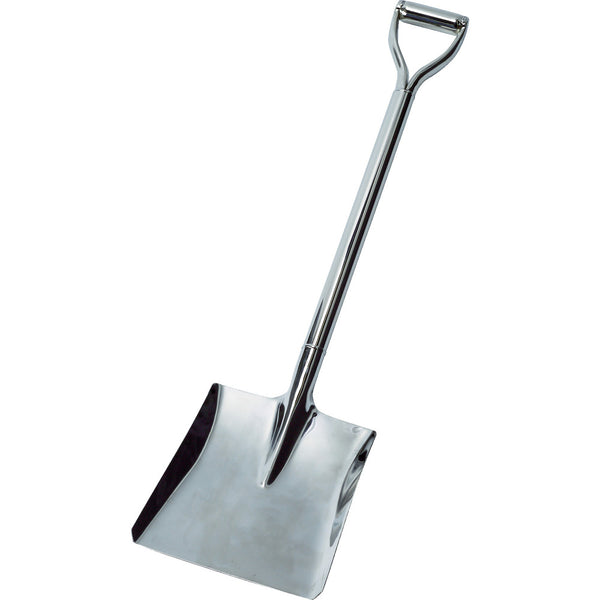 TRUSCO ステンレスショベル 角型 全長980mm メーカー直送 ▼返品・キャンセル不可【他商品との同時購入不可】
