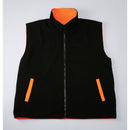 フリース付安全ベスト　ＬＥＤ付　オレンジ　ＴＦＡＢＬＯ　メーカー直送 ▼返品・キャンセル不可【他商品との同時購入不可】