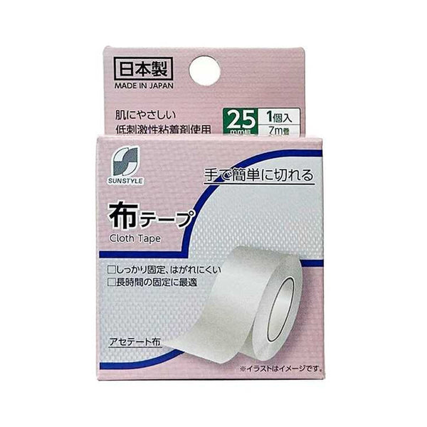 SUN STYLE（サンスタイル） 布テープ 25mmx7m 1巻