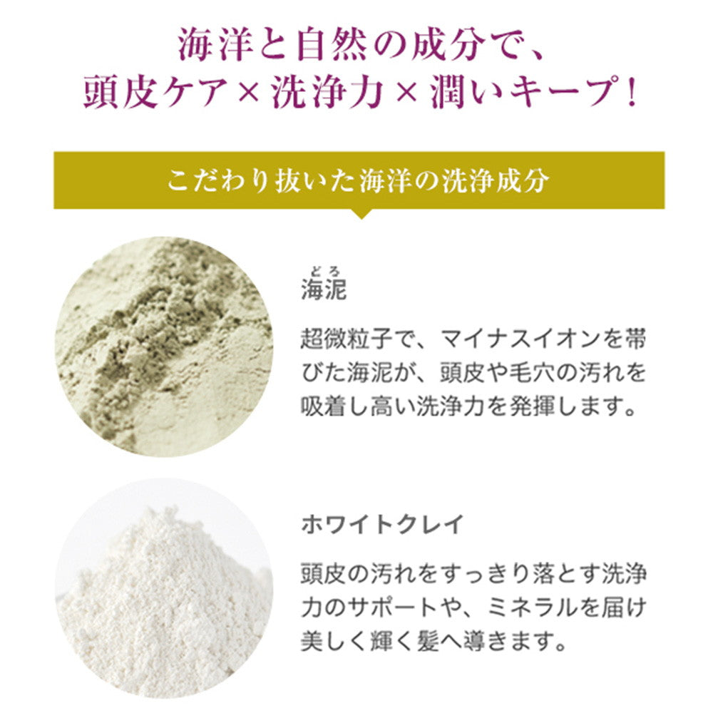 ヤマサキ ラサーナ 海藻海泥シャンプー 詰め替え 380ml