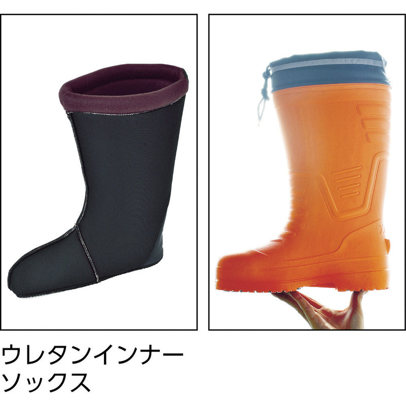 XEBEC EVAめちゃ軽防寒長靴 85712 ブラック M メーカー直送 ▼返品・キャンセル不可【他商品との同時購入不可】