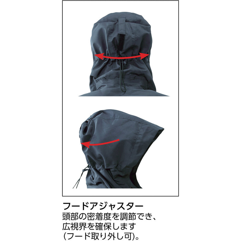 232アルミ蓄熱ブルゾン オレンジ 3L 232823L メーカー直送 ▼返品・キャンセル不可【他商品との同時購入不可】