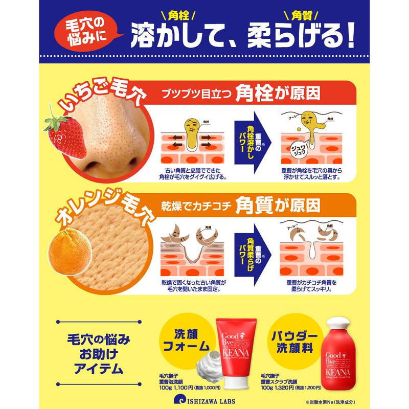 Ishizawa Keana Nadeshiko Baking Soda Scrub Face Wash 100G