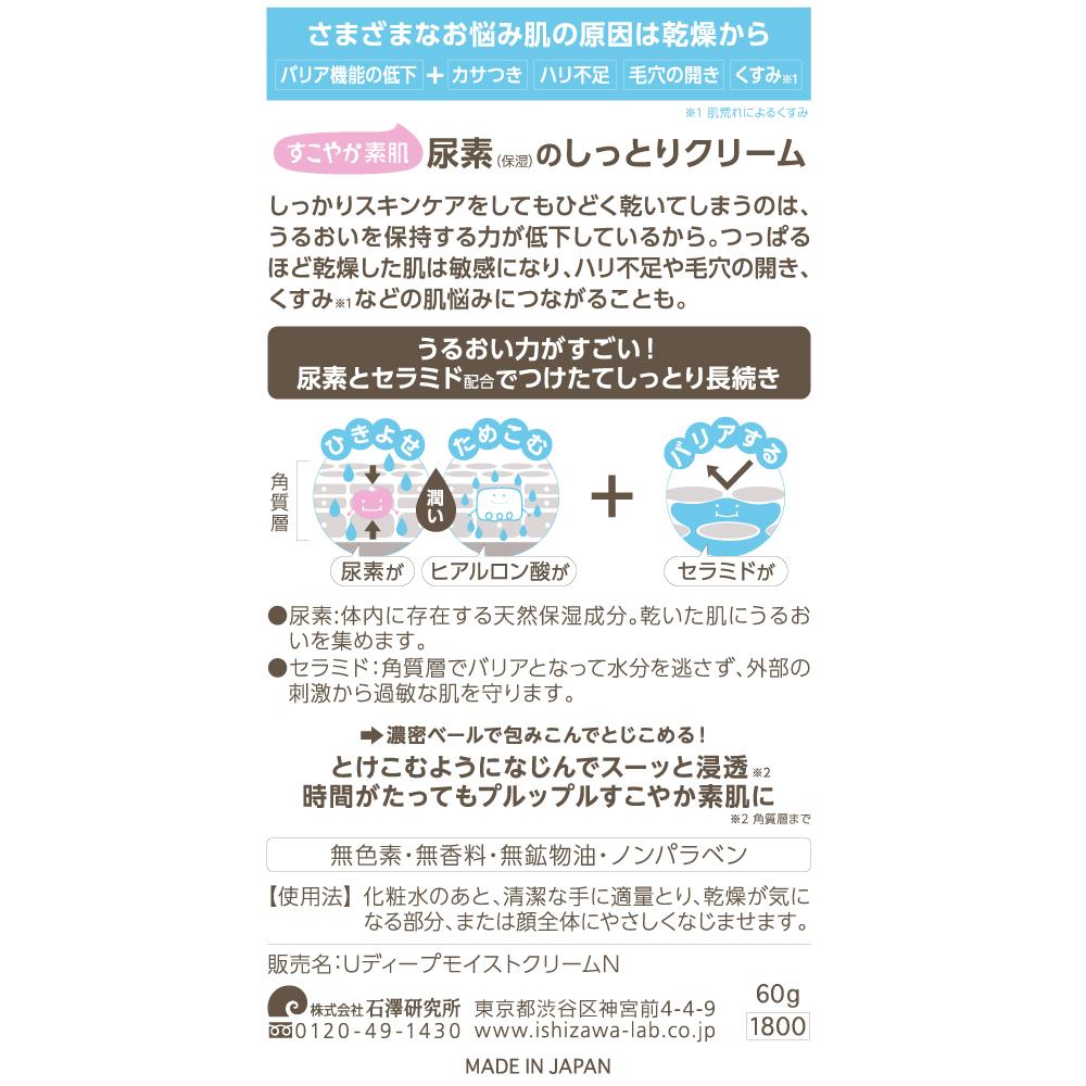 石澤研究所 すこやか素肌 尿素クリーム 60G
