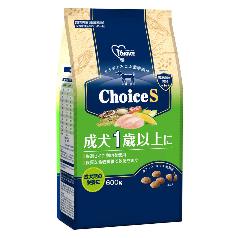 アース・ペット ChoiceS 成犬1歳以上に 600g