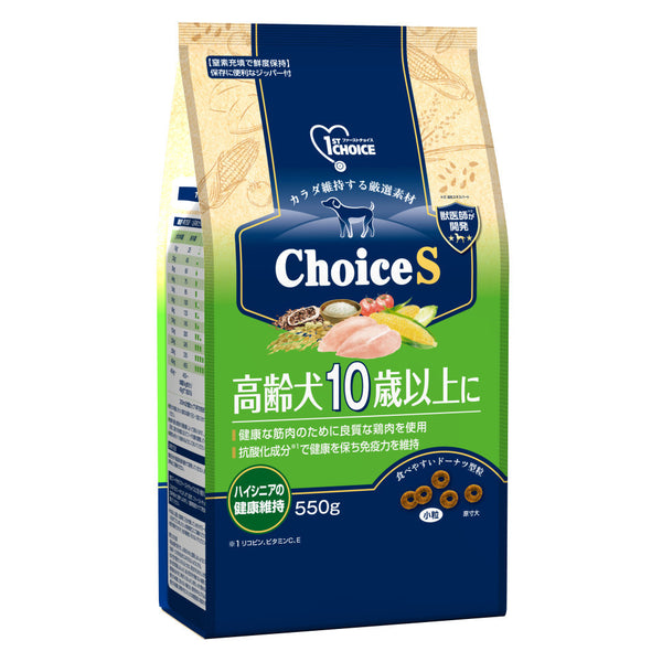 アース・ペット ChoiceS 高齢犬10歳に 550g