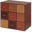 ユーパワー トレジャー チェスト ボックス 9段チェスト 【直送品】 返品・キャンセル・他商品と同時購入は不可