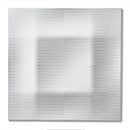 プラデック ウォール アート「スクエア」 ホワイト  05819 【直送品】 返品・キャンセル・他商品と同時購入は不可