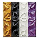 プラデック ウォール アート「ビッグフローラル」 カラフル2  【直送品】 返品・キャンセル・他商品と同時購入は不可