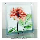 X RAY ガラス アート ローズ Mサイズ XR-05002 【直送品】 返品・キャンセル・他商品と同時購入は不可