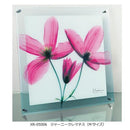 X RAY ガラス アート ジャーニー クレマチス Mサイズ 【直送品】 返品・キャンセル・他商品と同時購入は不可