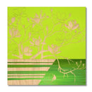 アート「マグノリア with ベース」 GR+NP 【直送品】 返品・キャンセル・他商品と同時購入は不可